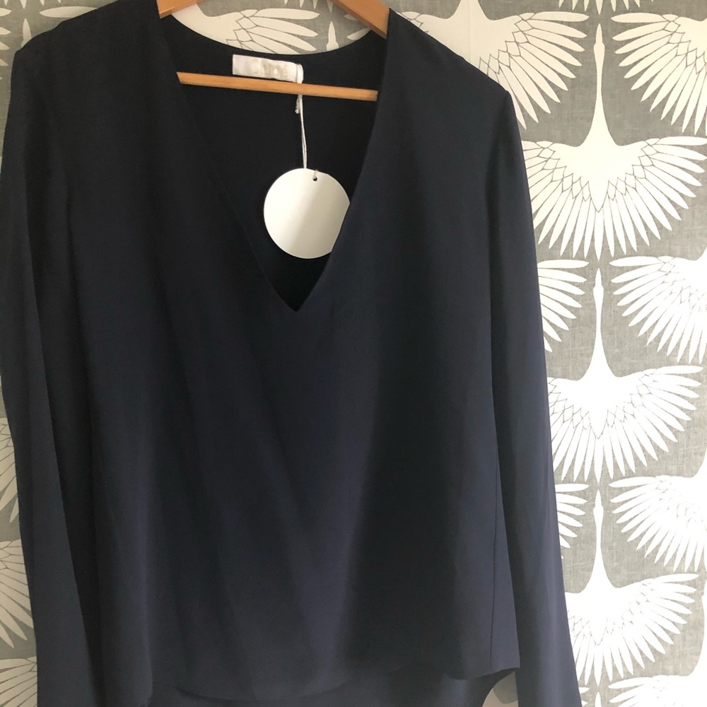NWT Chloe silk blouse